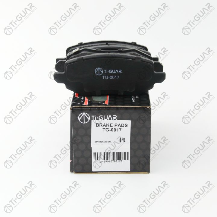 Тормозные колодки TG-0017 / PN6027 * Ti·GUAR Тормозные колодки TG-0017 / PN6027 * Ti·GUAR